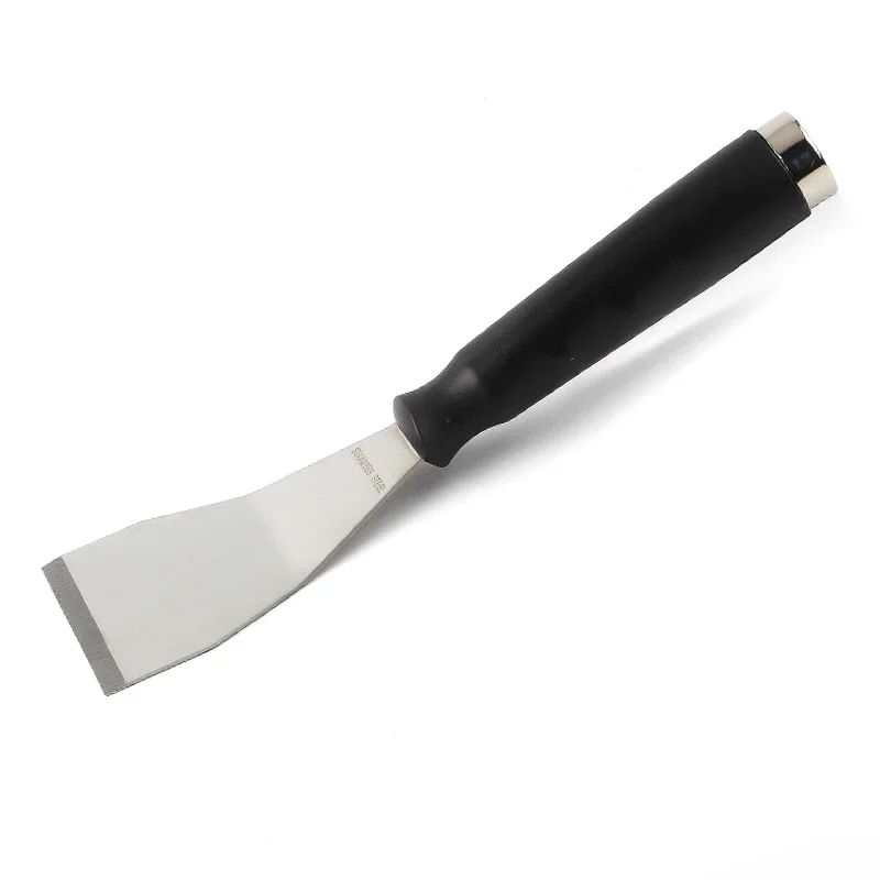 Putty Knife Scraper Stainless Steel Bend Curved Edge Bending Blade Shovel Bending 250mm Length 1Pcs