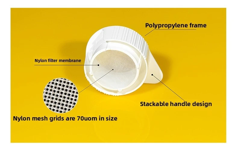 100 pezzi Setaccio cellulare Filter5um 10um 20um 40um 70um 100um 200um 300um 420um Schermo cellulare sovrapposto sterile - Image 5