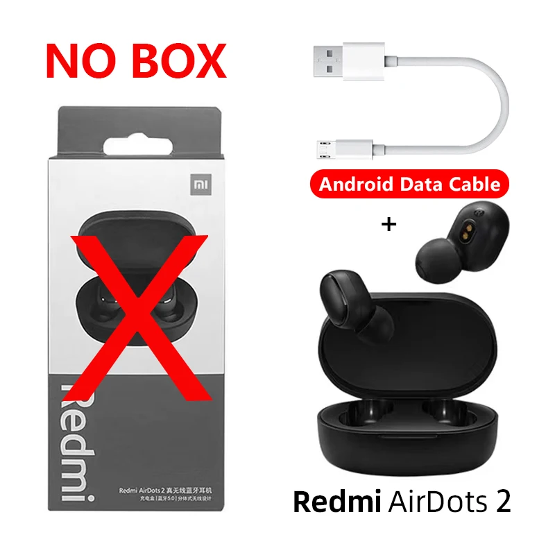 Auriculares Xiaomi Redmi Airdots 2 Bluetooth Replica