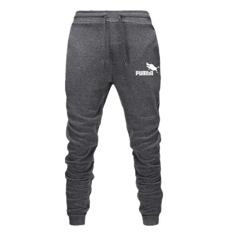 Pumba Print Men's Jogging Trousers New Autumn Winter Gyms Men Joggers Sweatpants Sporting Clothing Male Sports Pants Sportswear business pants mens