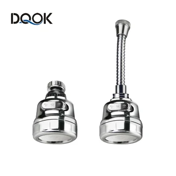 Oauee 360 Degree Swivel Kitchen Faucet Aerator Adjustable Dual Mode Sprayer Filter Diffuser Water Saving Nozzle Faucet Connector 1
