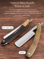 Japanese 440C Steel Straight Edge Sharp Barber Razor Salon Barbershop Shaving Razor Sharp Already Straight Razor For Men 1