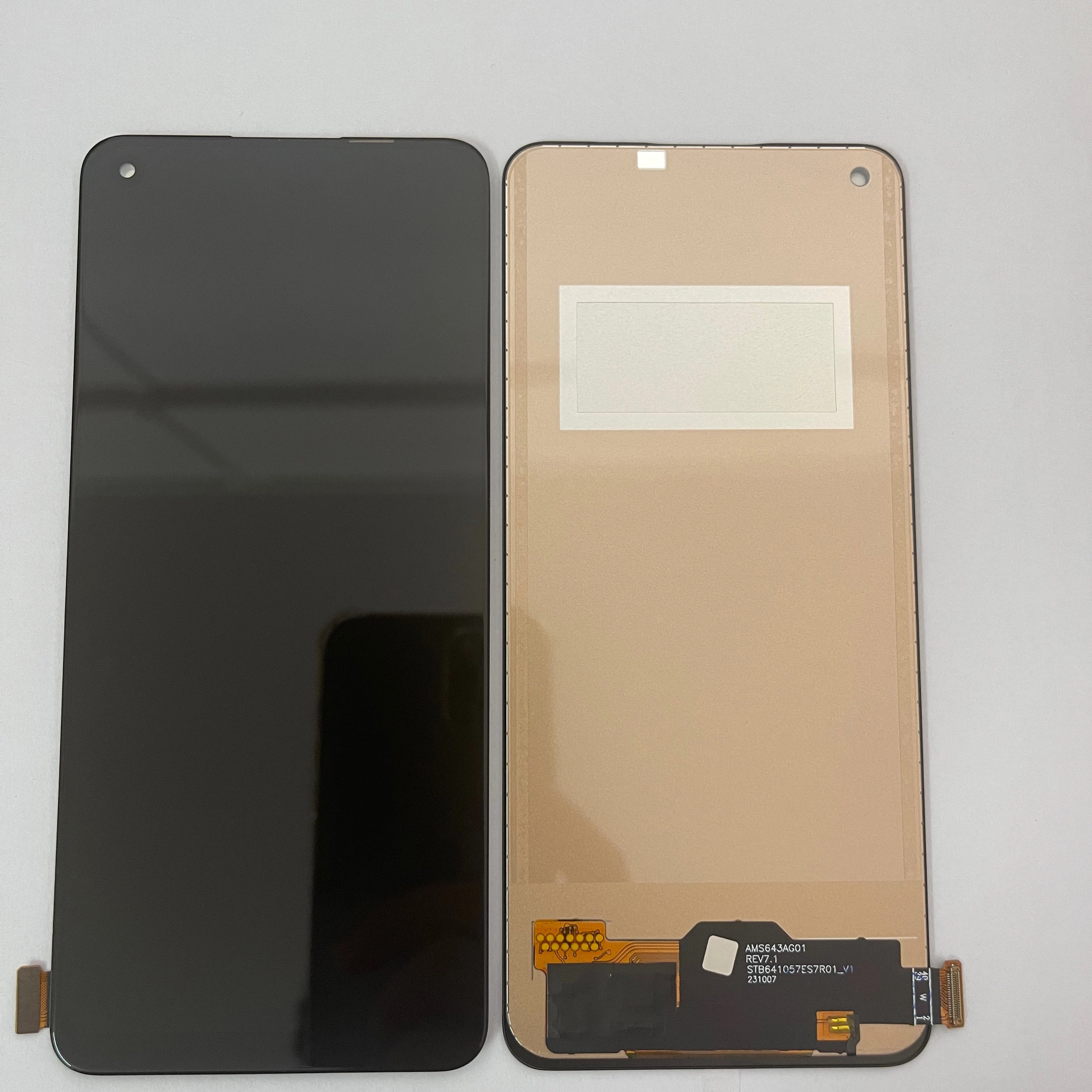 Écran Complet Avec Tactile TFT Pour Oppo Reno7 4G - Noir - Pièce De Rechange Neuve