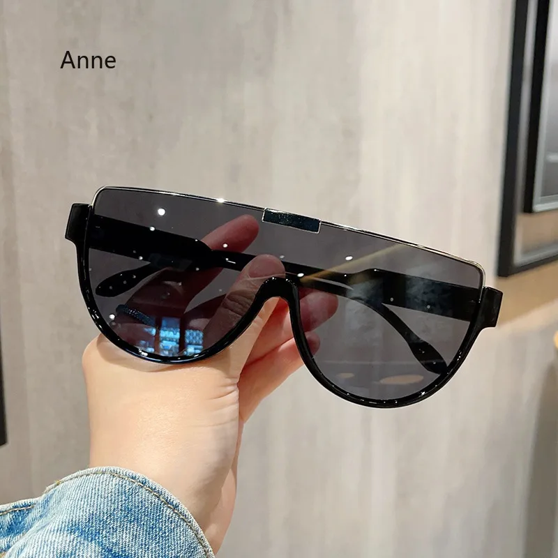 Y2k One Piece Polarized Fashion Sunglasses For Women Men Outdoor