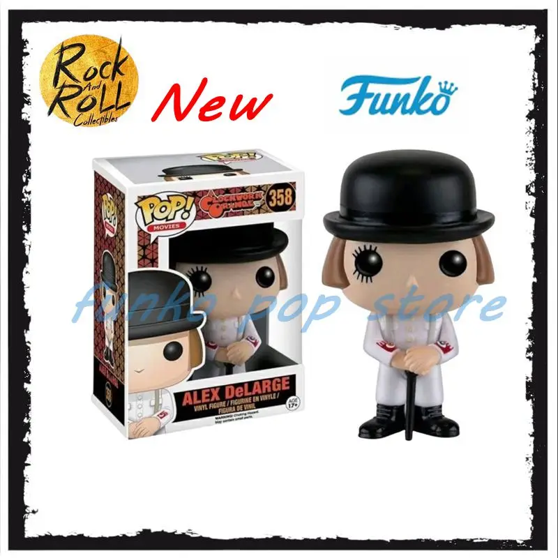 Glow Dark Alex Delarge Clockwork Orange Funko. Funko Pop Alex Danvers New Funko Aliexpress