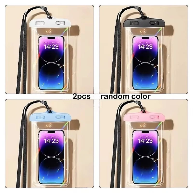 Waterproof Underwater Phone Dry Bag Case for Water Sports and Outdoor Activities