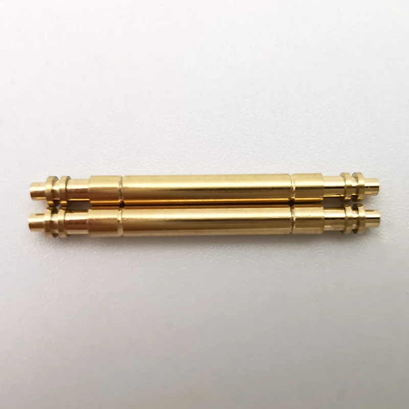 2PCS Yellow Gold Plated Watch Spring Bars For Submariner 116613 Watch Bracelet, Watch Accessory