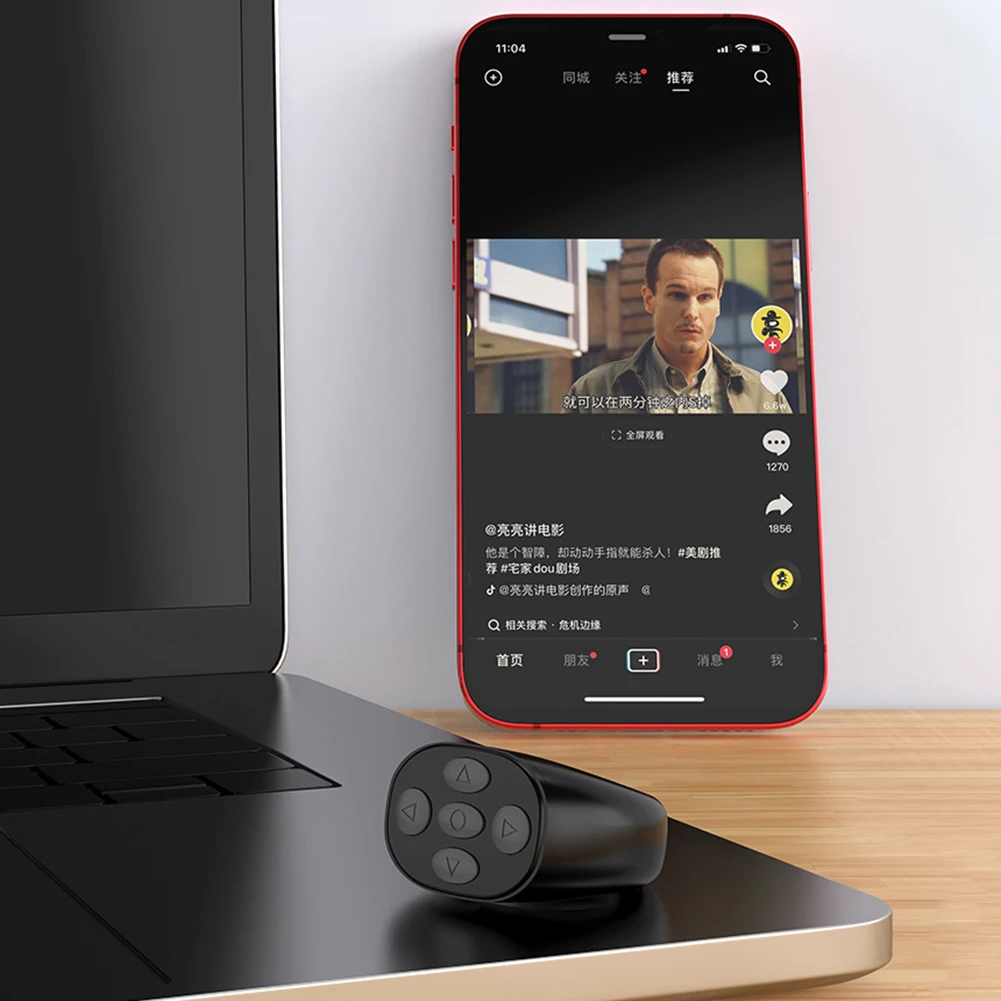 Bluetooth Photo & Video Remote Control Ring