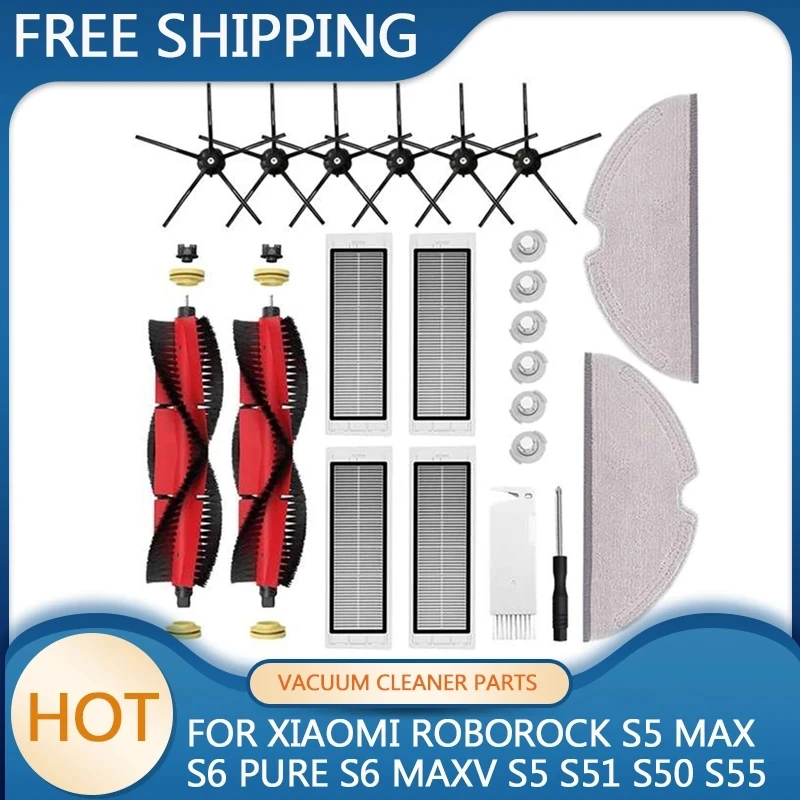 

Аксессуары, насадка на швабру для пылесоса XiaoMi Roborock S5 Max S6 Pure S6 MaxV S5 S51 S50 S55 E25 E35