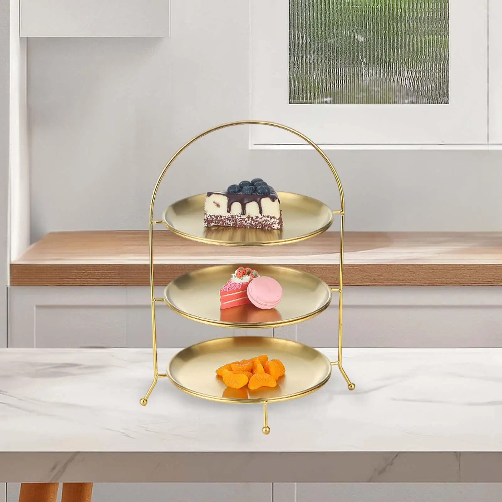 Cupcake Stand Candy Display Snack Display Tiered Fruit Rack Dessert Table