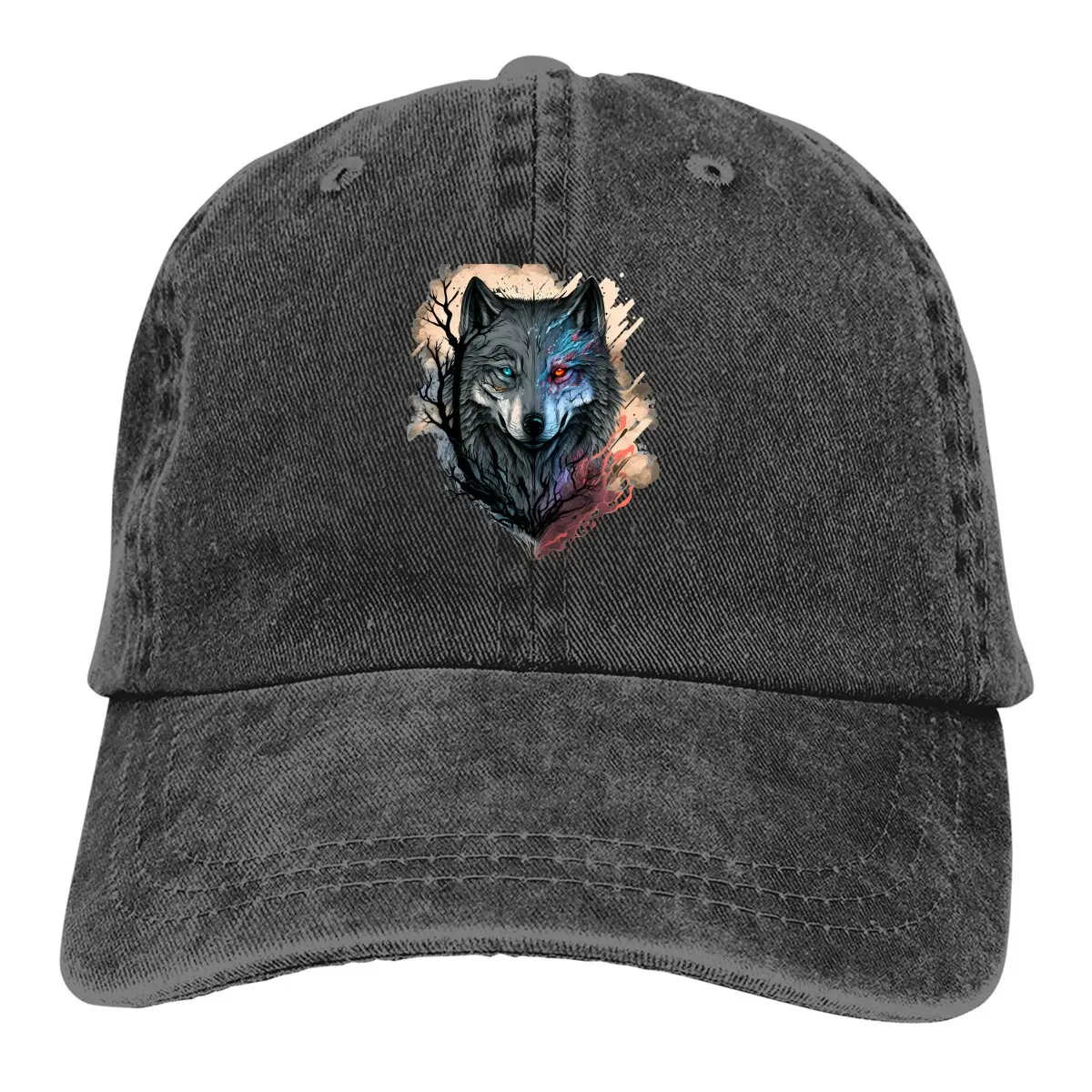 

Summer Cap Sun Visor Classic Hip Hop Caps Wild Wolf Cowboy Hat Peaked Hats