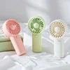Mini Portable Fan Lightweight Handheld Fan AA Battery Operated Cooling Fan for Office Outdoor Travel Camping 1