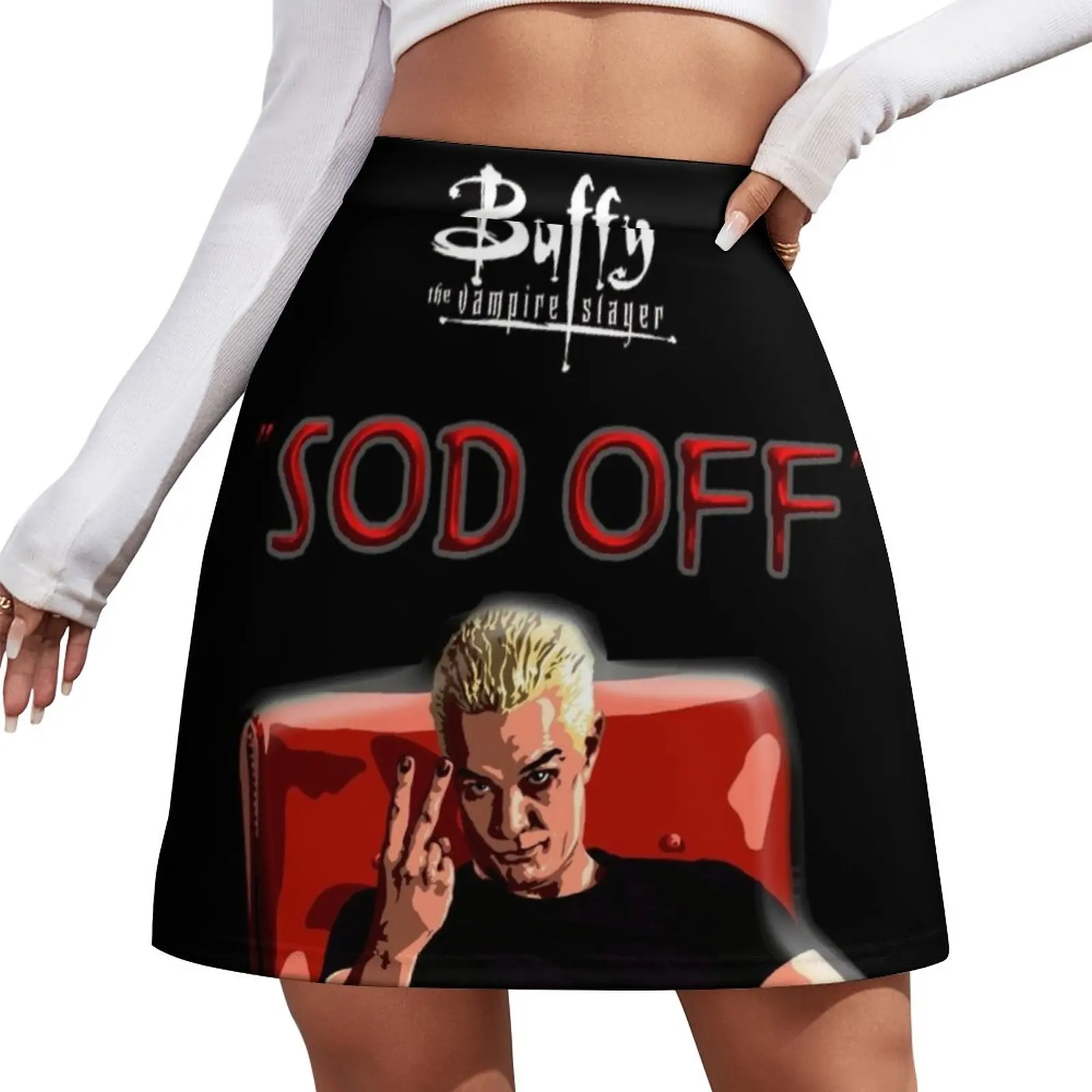 

Sod off Mini Skirt Women skirts korean women's clothes elegant party dresses for women 2024