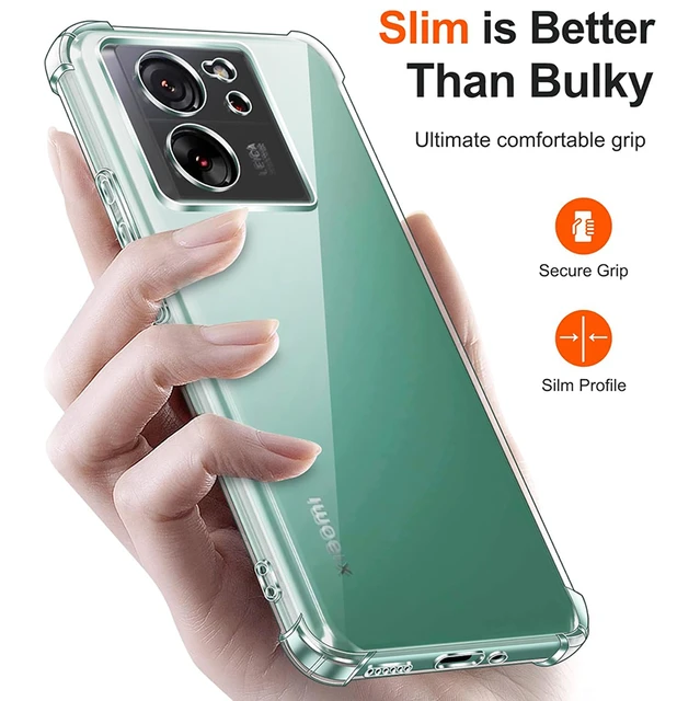 Shockproof Clear Silicone Soft Case For Xiaomi Mi 13T Pro Bumper Case For  Xiaomi 14 Pro Funda Xiaomi 13 Lite Ultra Pro Coque - AliExpress