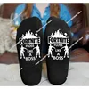FORTNITE Sports Socks Summer Black White Breathable Low Cut Socks No Show Cotton Soft Athletic Casual Short Socks 2