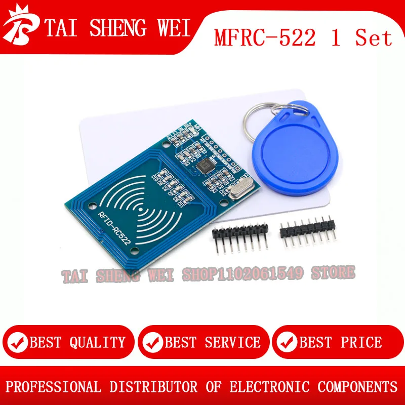 

MFRC-522 RC-522 RC522 Antenna RFID IC Wireless Module For Arduino IC KEY SPI Writer Reader IC Card Proximity Module