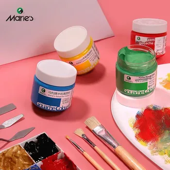 Colori ad Acquerello Mali Brand G1100, Materiali Artistici per Disegno a Mano e Pittura, Colori Pubblicitari 100ml, Colori ad Acqua in Polvere