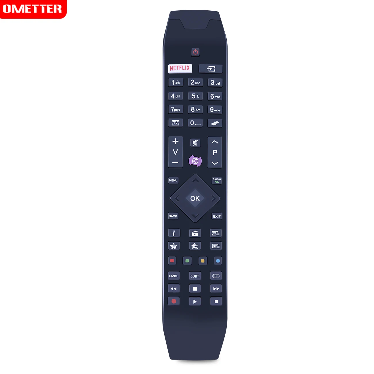VINABTY Telecomando RM-C3090 Per TV Hitachi JVC Finlux | Sostituisce 30092064, Modelli 32HB1T06I E Simili | Plug And Play