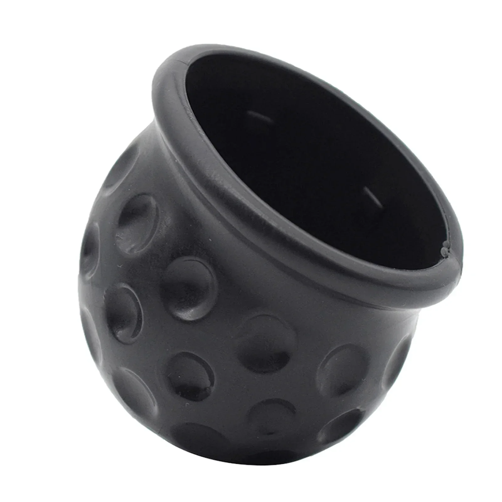 Universal 50MM Tow Bar Ball Cover Cap Trailer Ball Cover Tow Bar Cap Hitch Trailer Towball Protect Car Accessories 2pcs