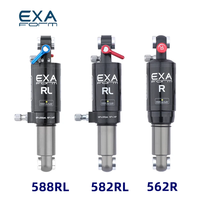EXA 562R 582R 588RL Mountain Bike Air Shock Absorber Damping Adjustable