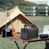 Portable Power Station, 299Wh Battery 300W Pure Sine Wave AC (600W Peak) Car Outlets PD 60W QC3.0 2