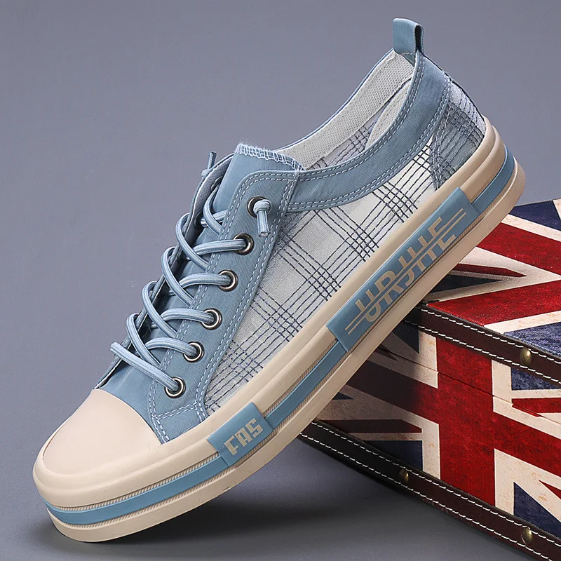Fashion-Summer-Blue-Men-s-Canvas-Shoes-Flat-Breathable-Sport-Shoes-Men ...