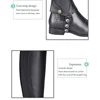 Genuine Leather Equestrian Leg Guards Cowhide Men Women Chaps Knight Equipment Protective Gear Available in All Seasons 6