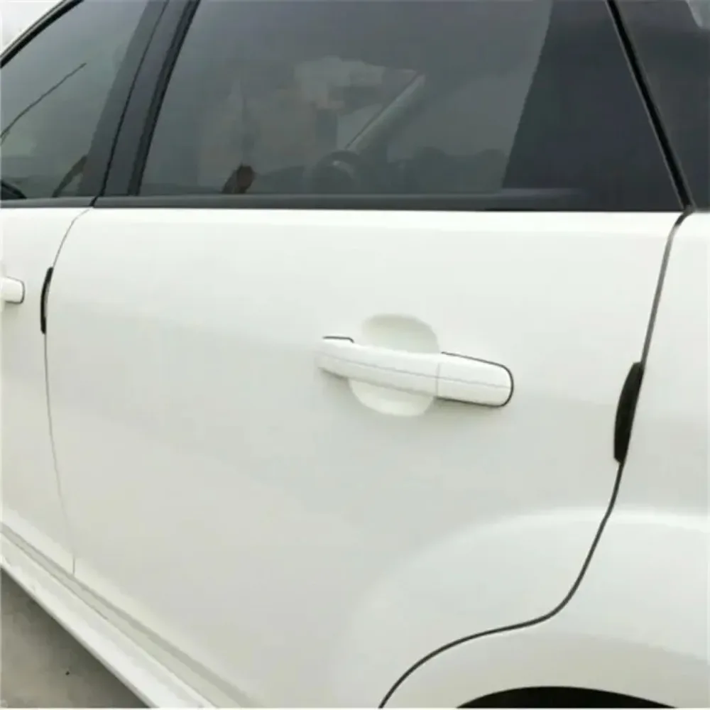 Universal Car Door Edge Guards - Self-Adhesive Scratch Protector Trim, 4-Pack