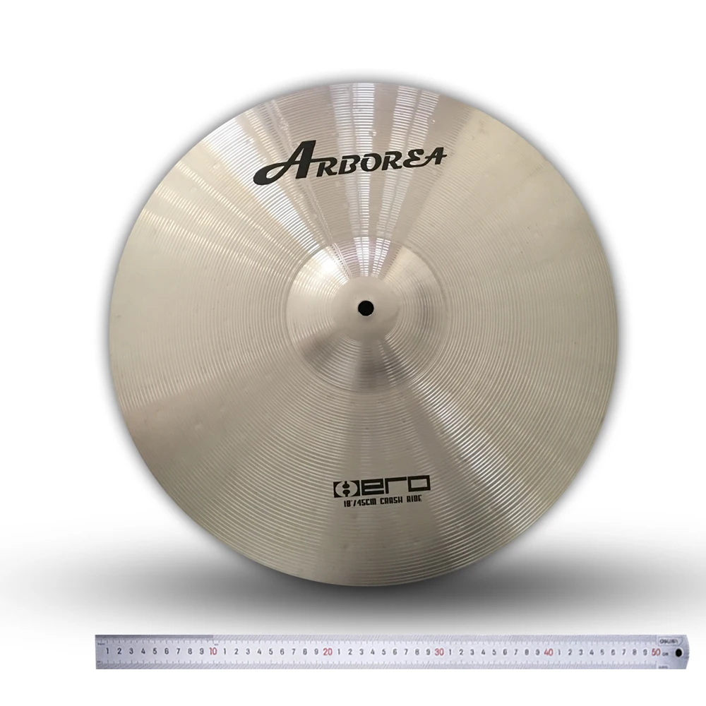 Alloy Cymbal 18 inch Crash Cymbal for Drum Percussion Musical Instrument