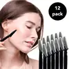 12pcs Eyebrow Razor Shaper Shavers Trimmers For Women And Men Face Hair Removers Multipurpose Exfoliating Face Razor Black 2