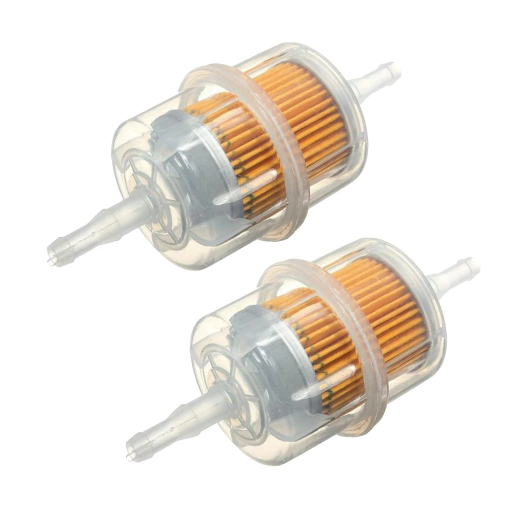 Motorcycle Fuel Filter Motorcycle Car Inline Fuel Petrol Filter Large Universal Fit 6mm 8mm Pipes