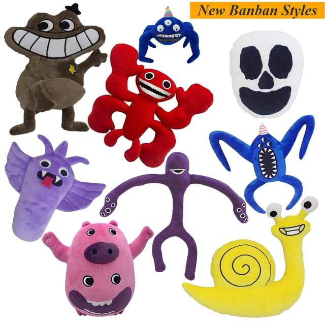 New Garten Of Banban 4 Plush Toy Garden Of Banban3 Doll Ban Ban Sad Seth  Miss Luna Jester Hole Or Pickle Evil Banban 3 Hug