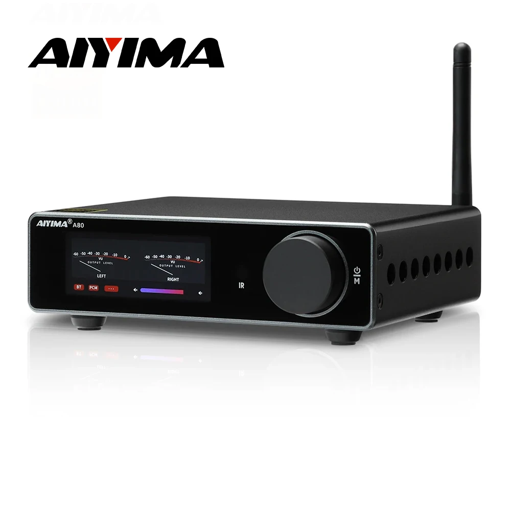 AIYIMA A80 TPA3255デコードアンプ PFFB おまけ付き AIYIMA A80 TPA3255 PFFB Bluetooth DAC ステレオパワーアンプ 300Wx2