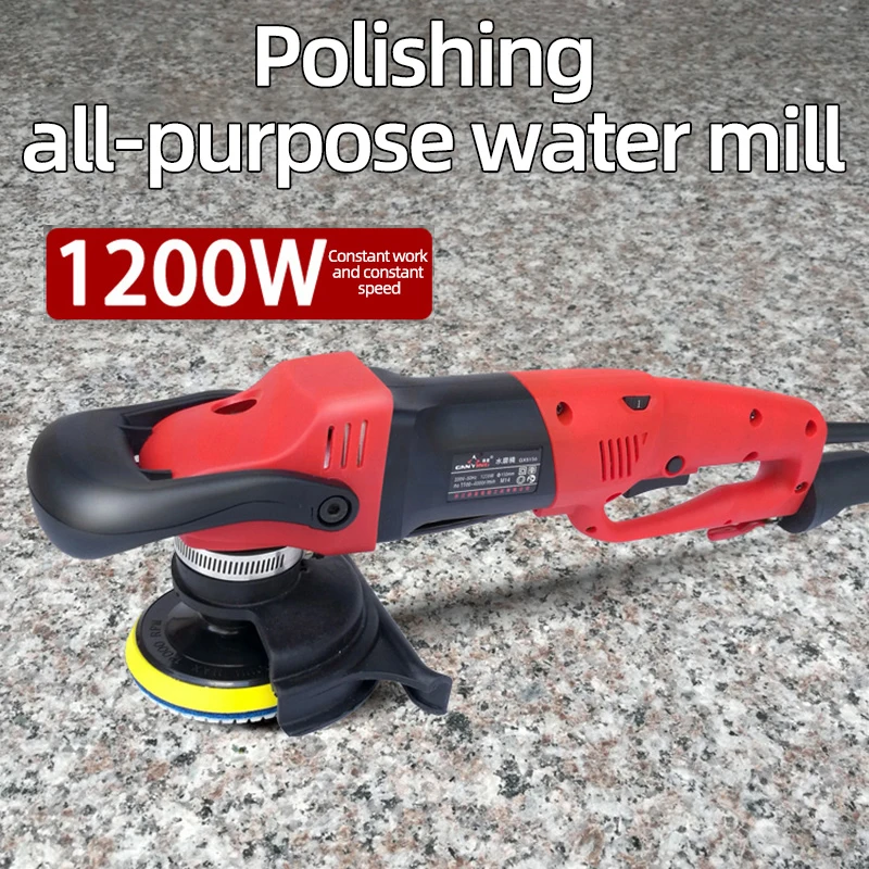 220V Water Milling Machine Water Injection Polishing Machine Cement Leveling Grinding Stone Polishing