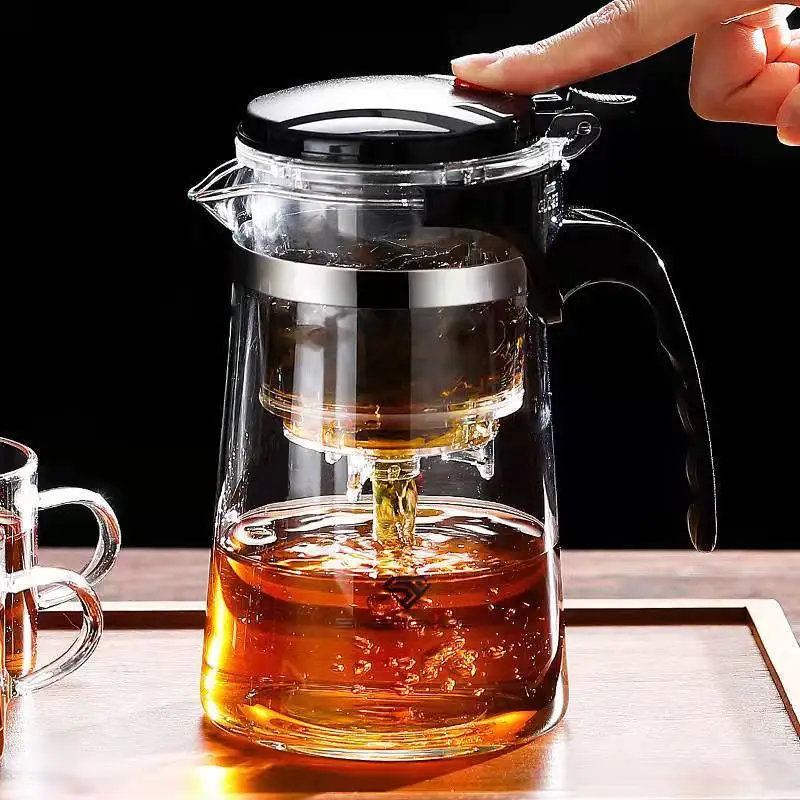 Glass Teapot with Filter System 1