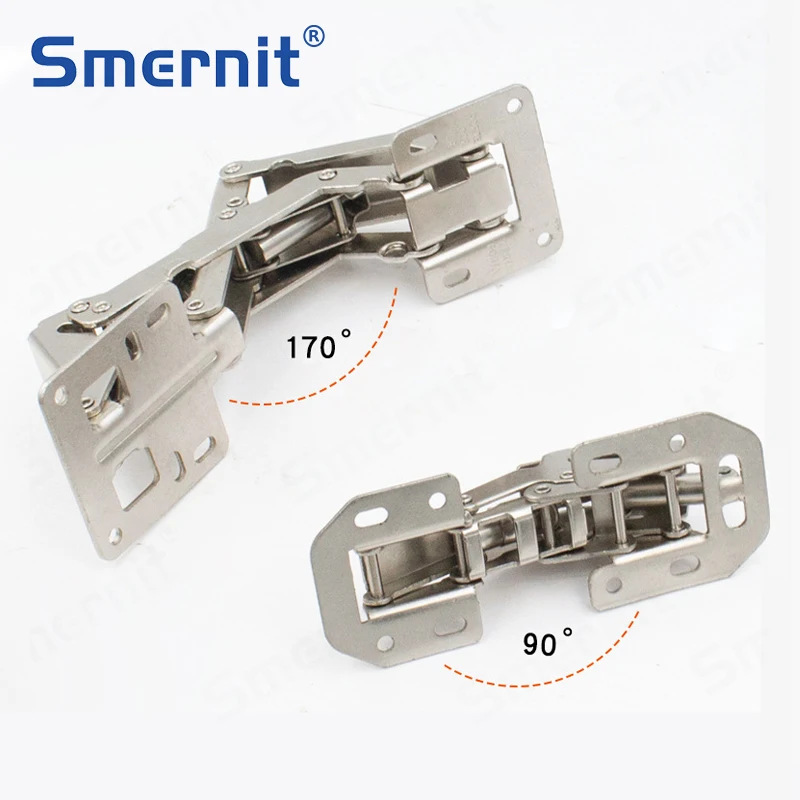 Hinges Furniture Fittings No Punch for Kitchen Cabinets Cupboard Wardrobe Door Hinges with Screws Furniture Hardware furniture hinge cabinet door hinges cabinet hinges