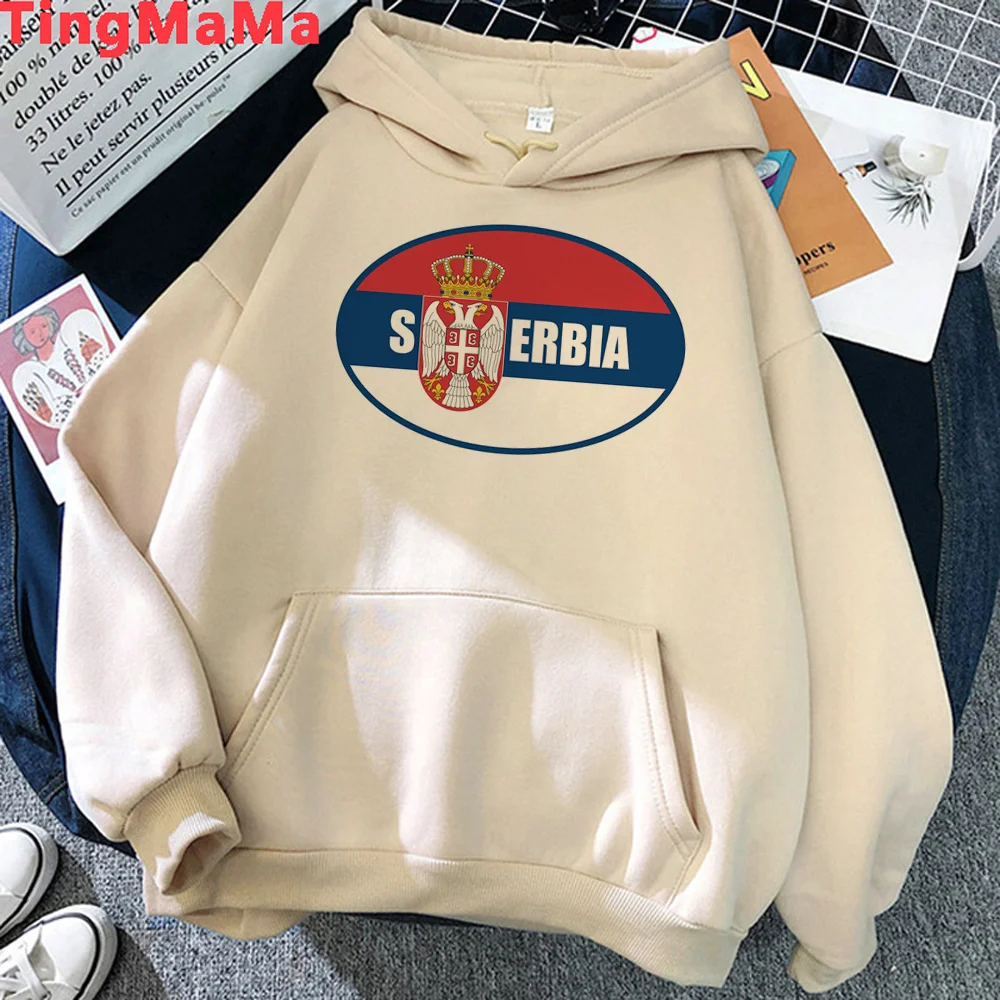 

serbian hoodies men Korean style graphic long sleeve top sweat y2k hoddies man Kawaii Hood