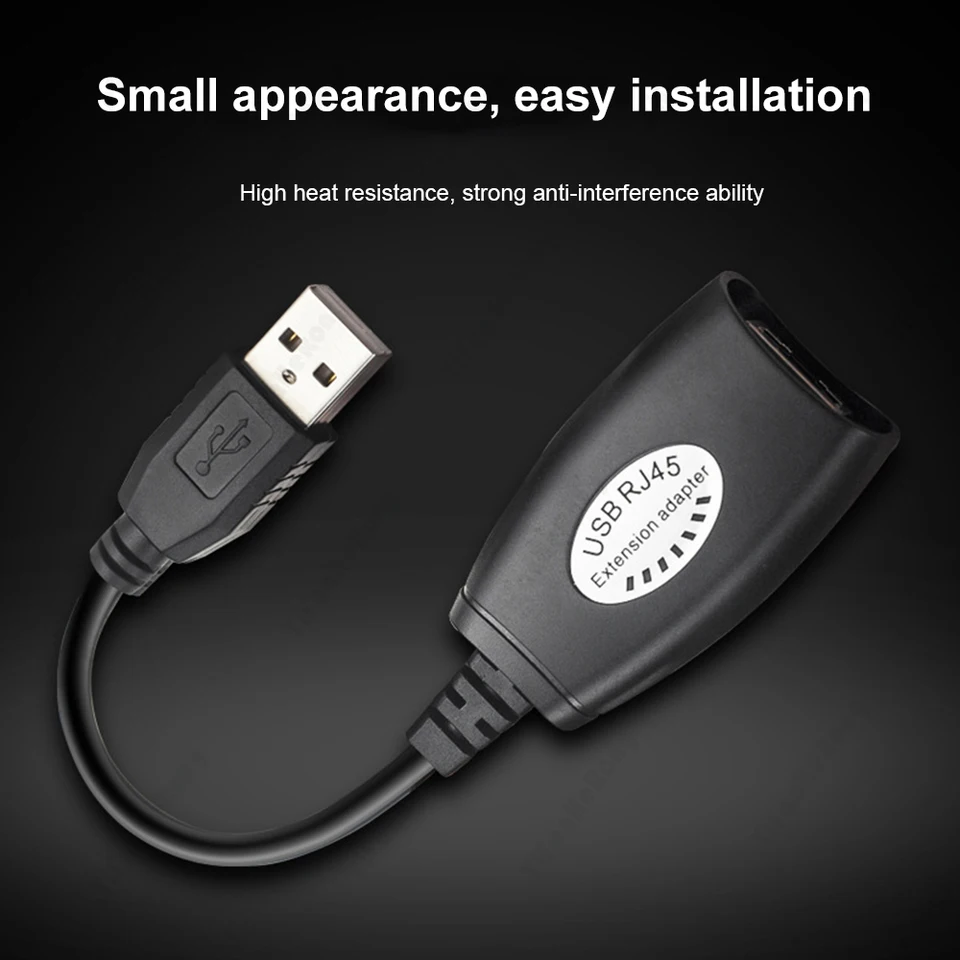 EXTENSOR USB POR CABLE UTP HASTA 45MTS