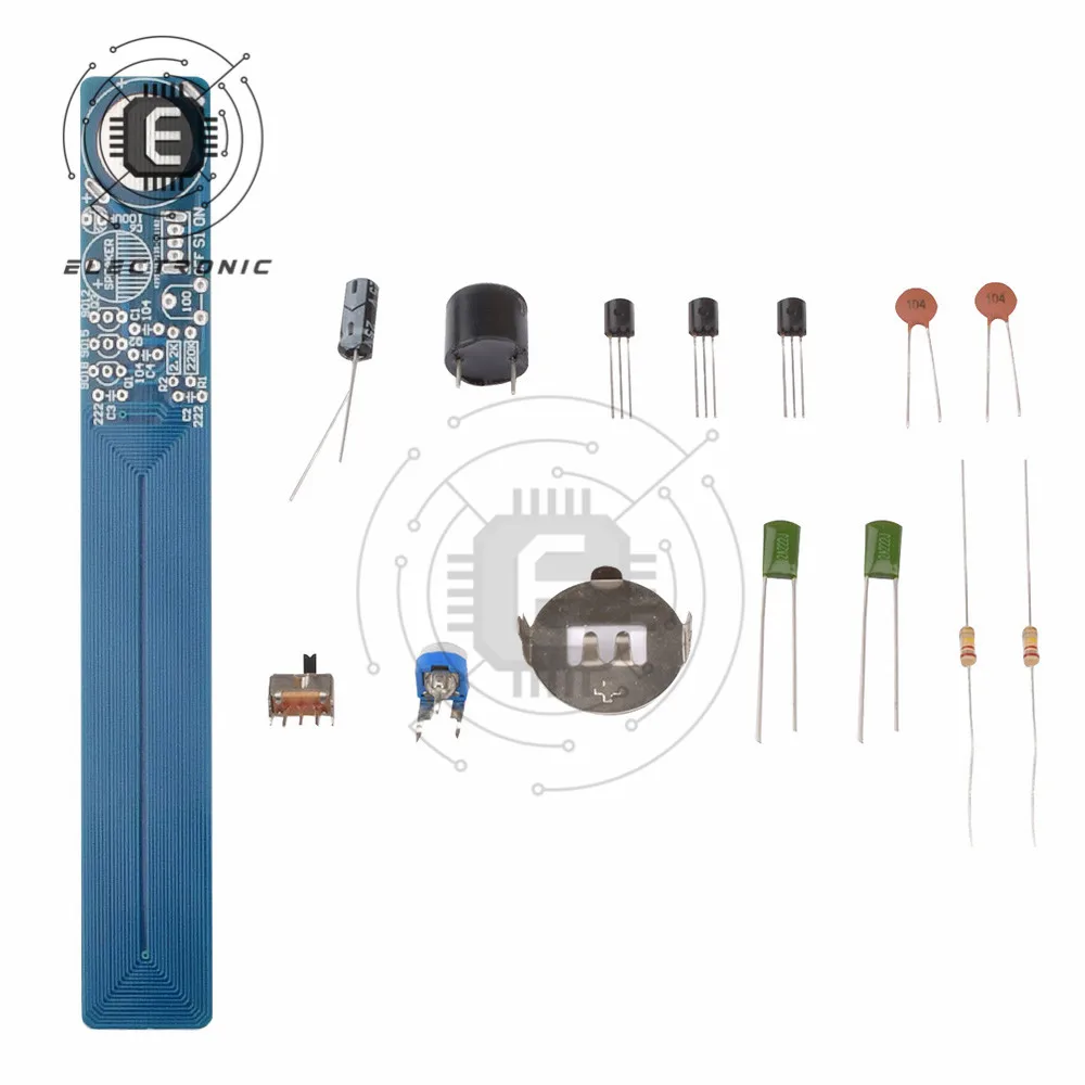 Metal Detector Electronic Dc 3V-5V Modulo Scheda Sensore Senza Contatto Parte Elettronica Metal Detector Kit Fai Da Te