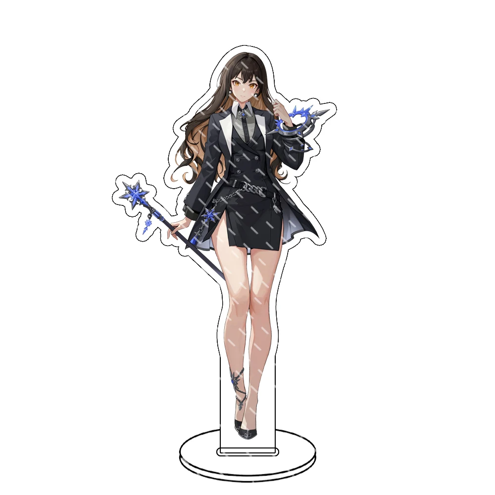 Solo Leveling Anime Figure Acrylic Stand - Sung Jin-Woo Character Desk Decor