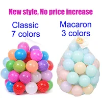 48PCS Outdoor Sport Ball Colorful Soft Water Pool Ocean Wave Ball Baby Children Funny Toys Eco-Friendly Stress Air Ball 2