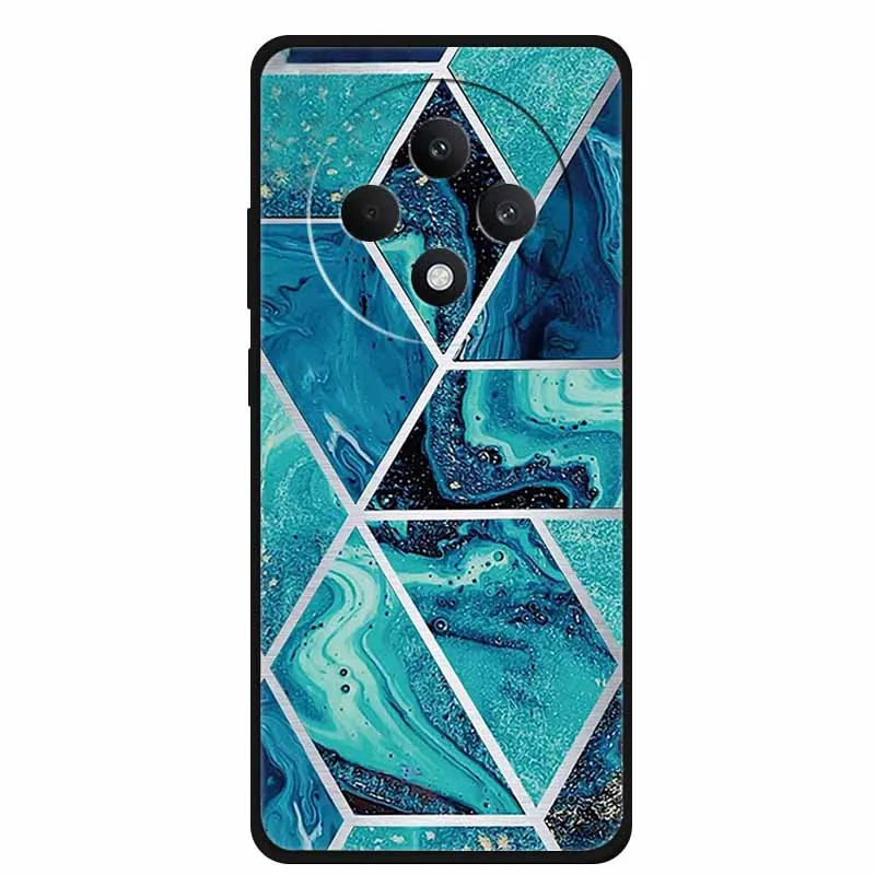 Elegant Marble Design Phone Case - Luxury Soft Silicone Bumper & Color Shield