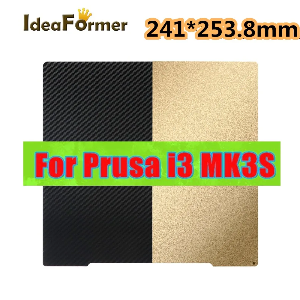 MK3S PEO Bauplatte H1H für Prusa i3 MK2.5S Mk3 Doppelseitiges PEI MK3S PEO Bauplatte H1H für Prusa i3 MK2.5S Mk3 Doppelseitiges PEI