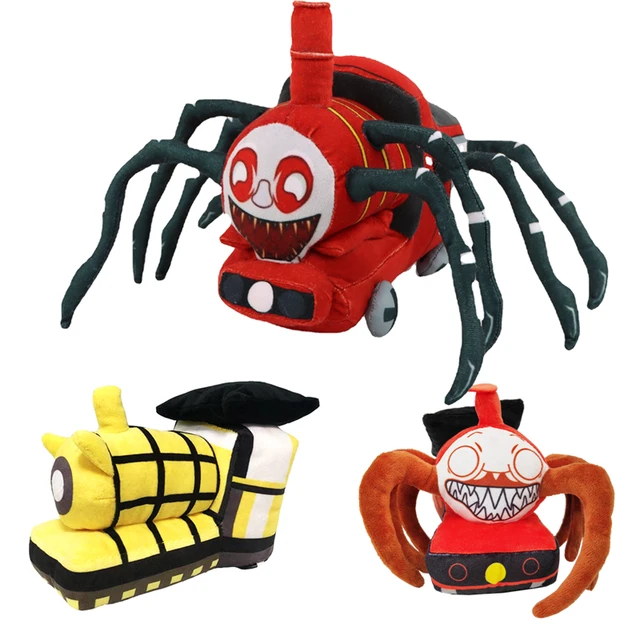 Choo-Choo Charles Plush Toy Banban Plush Horror Game Spider Animal Figure  Stuffed Doll Charles Train Plushie Gift for Kids