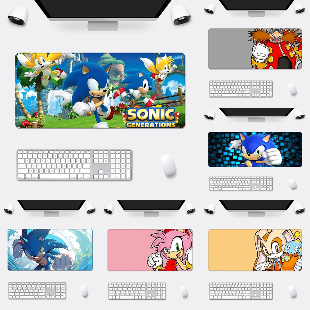 S-Sonic The H-Hedgehogs Mousepad HD Printing Computer Gamers Locking Edge Non-slip Mouse Pad XXL90x40cm Keyboard PC Desk Pad S-Sonic The H-Hedgehogs Mousepad HD Printing Computer Gamers Locking Edge Non-slip Mouse Pad XXL90x40cm Keyboard PC Desk Pad