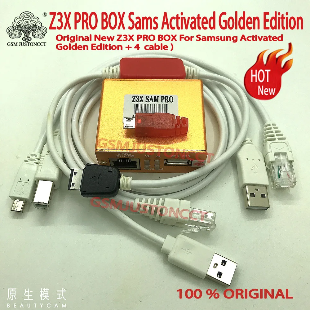 Z3x Pro For Samsung Pro Tool Activation+4cables Direct
