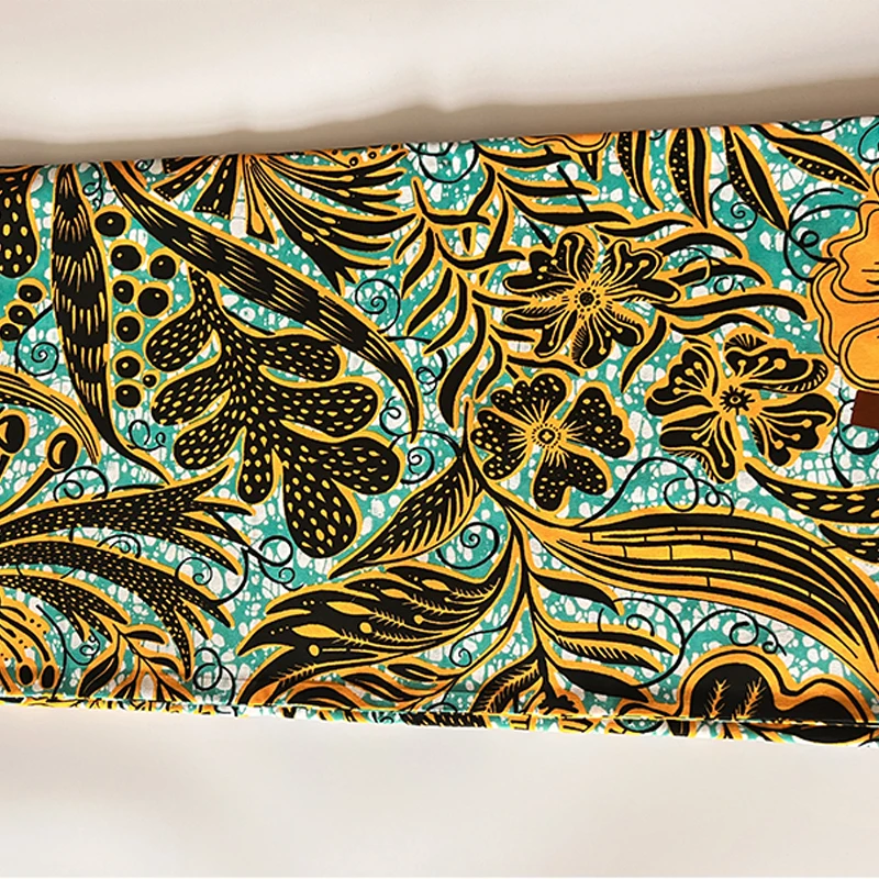 african ankara real wax block fabric african Fabric for dresses cotton fabric 6yards Ghana wax high quality