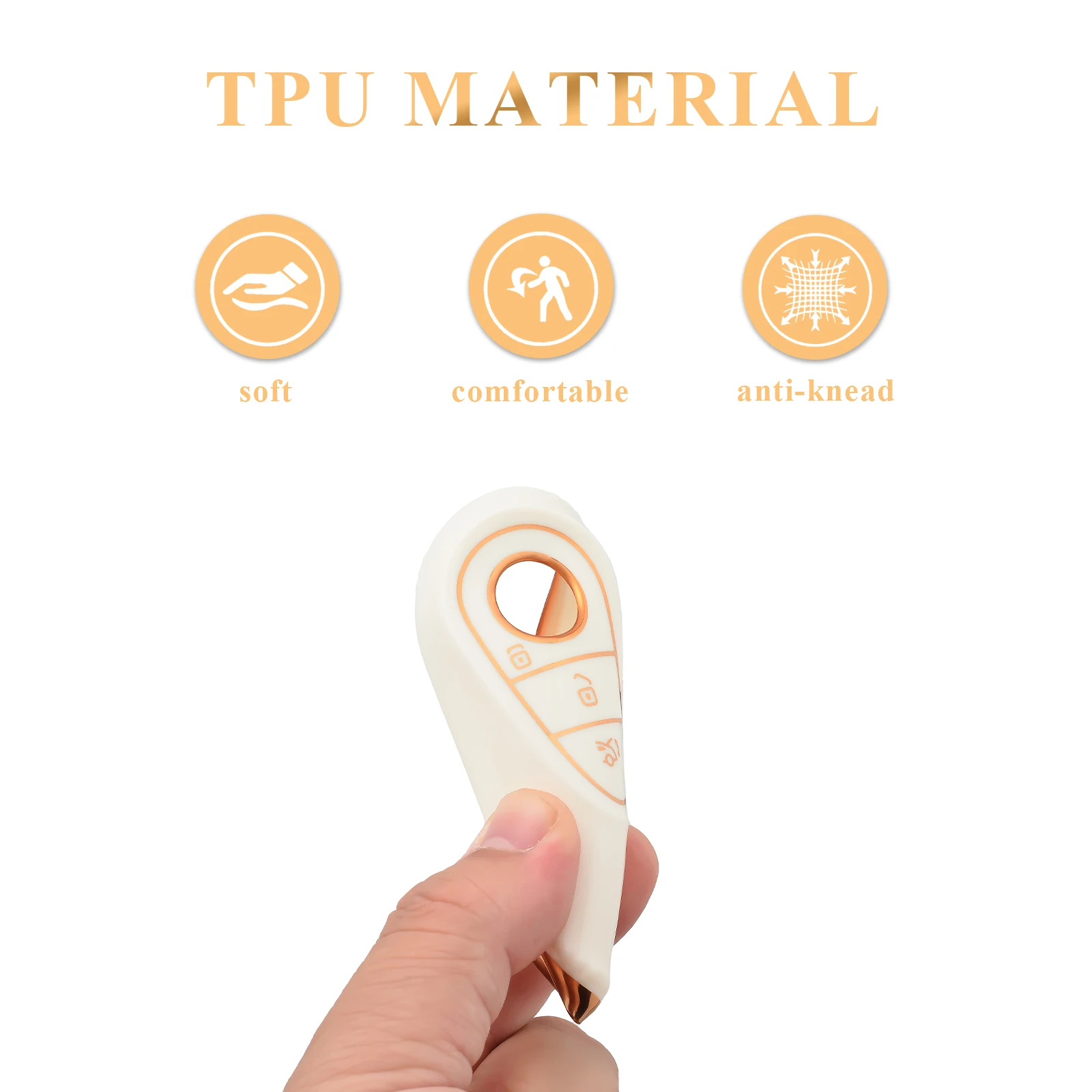 Luxury TPU Car Key Protector Case Cover Shell