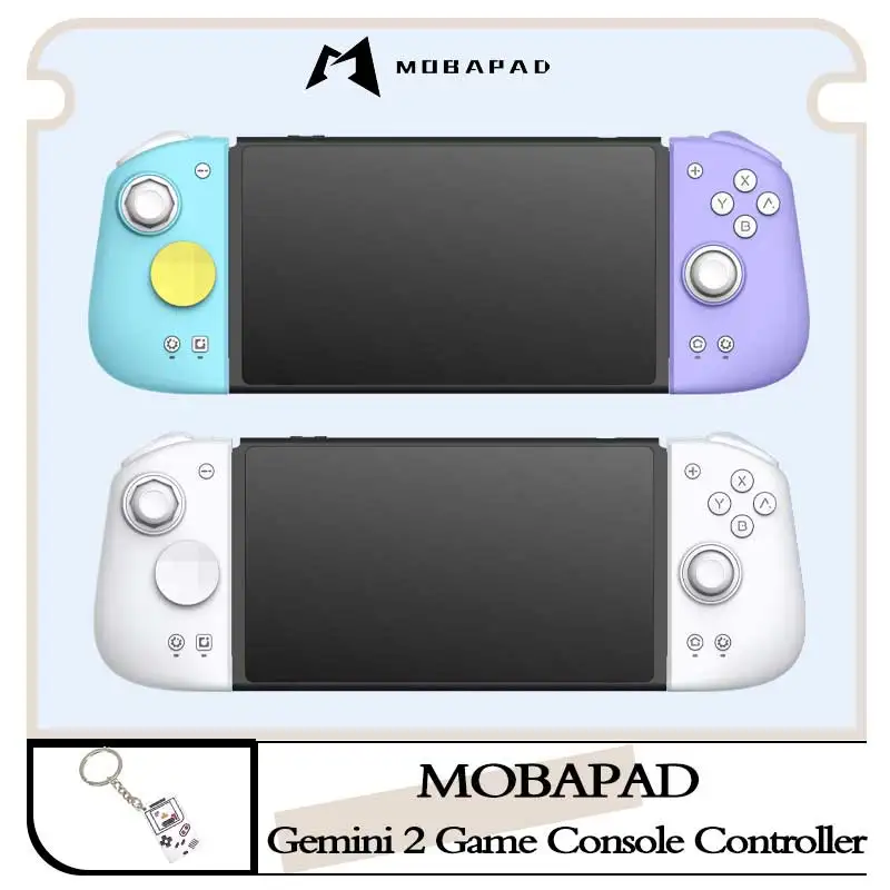 

MOBAPAD Gemini 2 Game Console Controller，Gamepad With HD Version and Hall Joystick Left Right Joypad for Nintendo Switch NS OLED