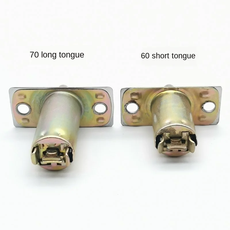 Zinc Alloy Locking Tongue Hardware Lockbody Tongue Passageway Lock Body Lock Core Door Single Lockcase Fitting lock tongue